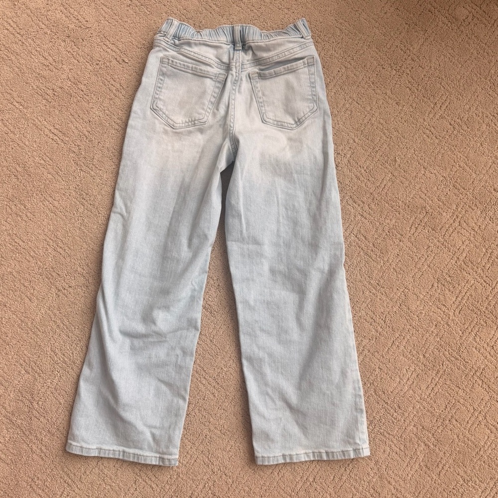 Girl’s Floral Embroidered Jeans - Picture 4 of 6